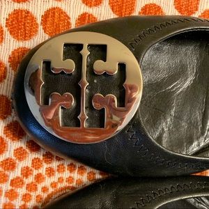 Genuine Tory Burch Leather Flats